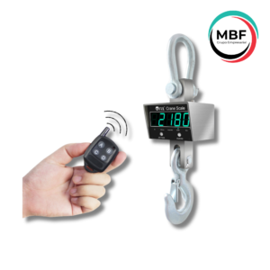 BÁSCULA COLGANTE ACERO INOX. – 500kg/0,5kg CON CONTROL REMOTO