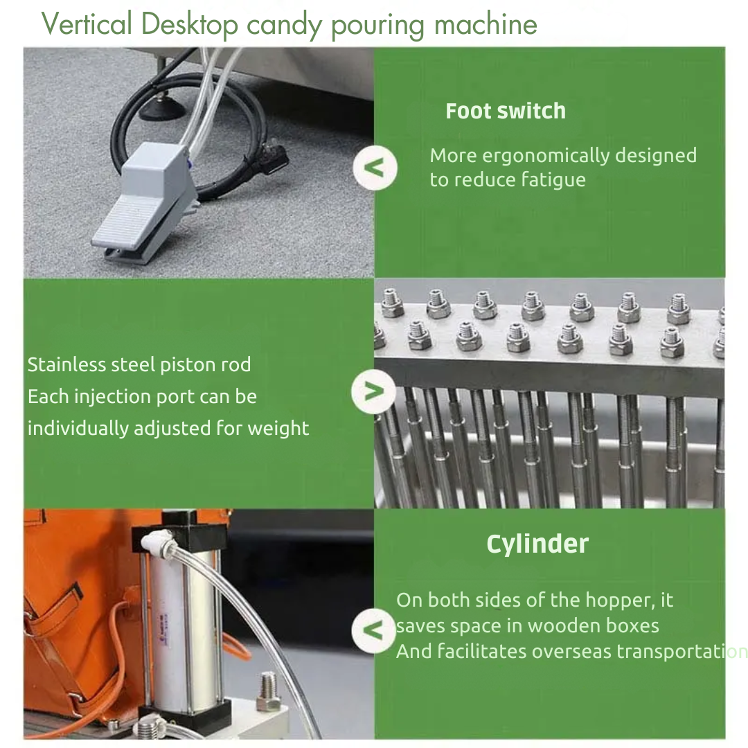 MÁQUINA PARA HACER GOMITAS AUTOMÁTICA - CANDYMACHINE - Imagen 3