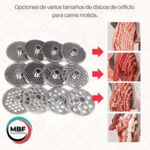 MOLINO PICADOR DE CARNE CONGELADA