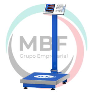 BÁSCULA TEK ABATIBLE BANDEJA EN ACERO INOXIDABLE 202 300KG 40X50CM