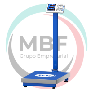 BÁSCULA TEK ABATIBLE BANDEJA EN ACERO INOXIDABLE 203 500KG 45X60CM