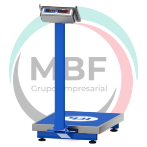 BÁSCULA TEK ABATIBLE BANDEJA EN ACERO INOXIDABLE 202 300KG 40X50CM