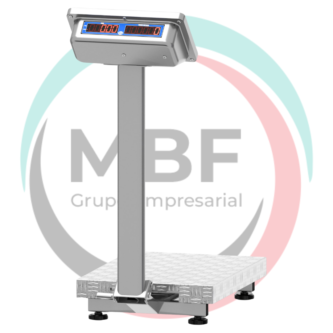 BÁSCULA TEK ABATIBLE FULL ACERO INOXIDABLE 701 200KG 32X42CM - Imagen 2